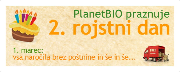 Praznujemo 2. rojstni dan - PLANET BIO
