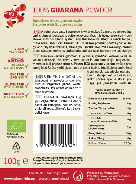 ekolo&scaron;ka guarana v prahu, PlanetBIO