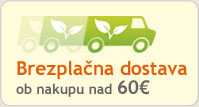 Brezpla&ccaron;na dostava ob nakupu nad 60 &euro;