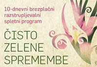 PlanetBIO &Ccaron;isto zelene spremembe